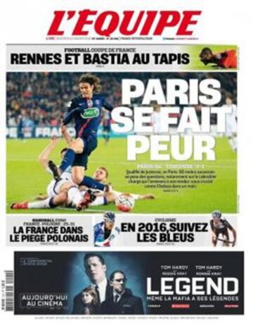 Portadas de la prensa mundial