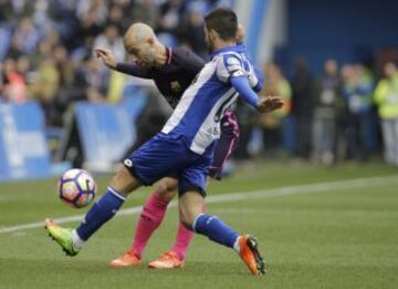 Mascherano and Carles Gil.