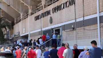 Las oficinas del Cartagena están siendo desbordadas.