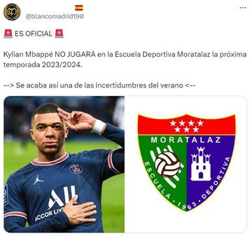 El cachondeo en Twitter con “Kylian Mbappé NO JUGARÁ”