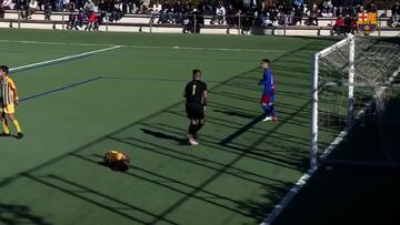 Esto sí son los famosos valors: duelen las manos de aplaudir lo que hizo el alevín del Barça