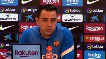 Xavi: "El problema ante el Eintracht fue futbolístico"