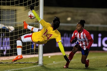 Buena presentación de Santa Fe en España en el partido por la Copa Dimayor-LaLiga Women ante Atlético Madrid. Melissa Herrera marcó el gol para el 1-1 final.