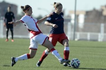 Las mejores imágenes del derbi Rayo-Atlético Féminas