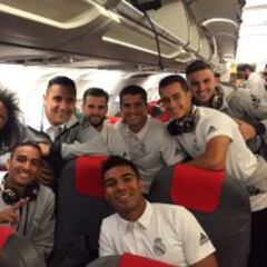 El vestuario se volcó en felicitaciones a Keylor