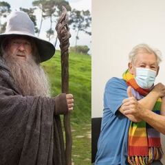Ian McKellen, 'Gandalf', primer famoso en anunciar que ya se ha vacunado de la Covid