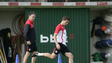 07/10/09 ATHLETIC DE BILBAO ENTRENAMIENTO
MARCOS Y CAPARROS