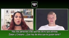 ¡Sorprendió a todos! Haaland se refirió de esta forma a Cristiano