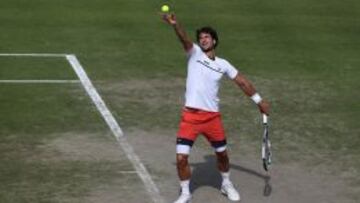 Feliciano López no tuvo compasión con el saque