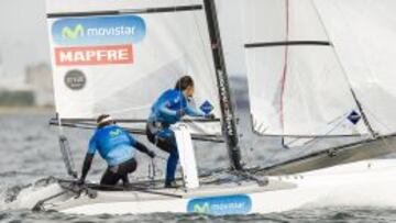 Iker Mart&iacute;nez y Marina L&oacute;pez clasificaron a Espa&ntilde;a en la clase Nacra 17 de los Juegos de 2016, ahora quieren ser los representantes espa&ntilde;oles.