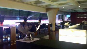 Este es el lujoso salón VIP del estadio del Arsenal