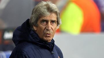 Pellegrini, en un partido reciente.