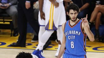 Álex Abrines, jugador de Oklahoma City Thunder.