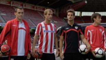 <b>UN AÑO CON UMBRO. </b>Orbaiz, Yeste y Aitor Ocio, en la presentación de la pasada temporada.