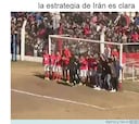 Los divertidos memes que dejó la defensa de Irán ante España