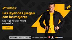 Luís Figo: “Me tapé los oídos porque me cayó agua”