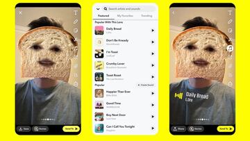 Crea mejores videos en Snapchat con las nuevas sugerencias de sonidos y la sincronización de audio