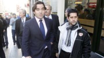 Raúl Martín Presa, presidente del Rayo Vallecano.