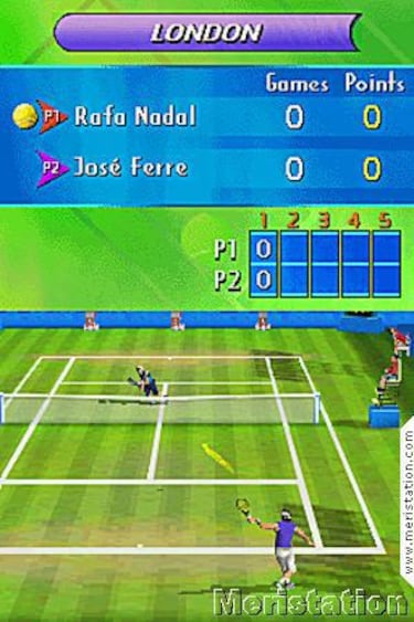 Rafa Nadal tendrá juego oficial en Nintendo DS