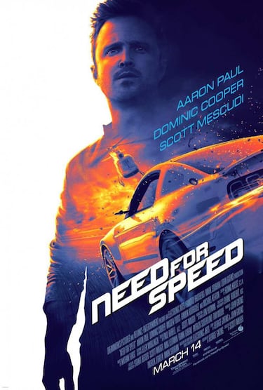 Poster oficial de Need for Speed, la película