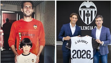 El Valencia y Jes¨²s V¨¢zquez se dan un voto de confianza hasta 2026