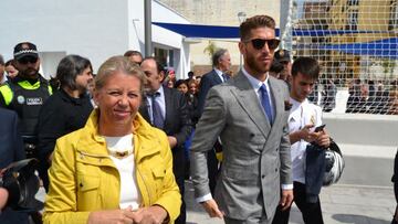 Sergio Ramos estrena aparcamiento en Marbella
