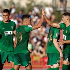 Clara victoria del Elche en el cierre de la pretemporada