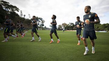 Brasil se sigue preparando para el partidazo ante Argentina