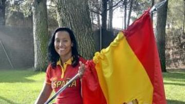 La nadadora Teresa Perales, abanderada en Paralímpicos