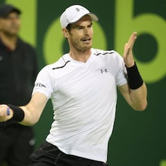 Murray amplía la ventaja con Djokovic pese a caer en Doha