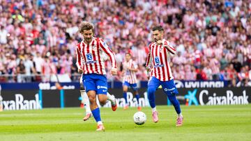 Baena asiste a Griezmann en el Atlético-Real Madrid (5-2)