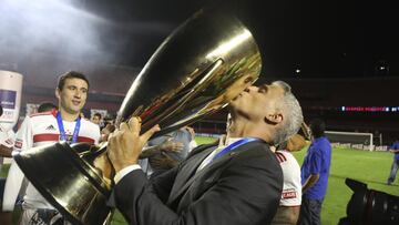 Crespo se coronó campeón con el Sao Paulo