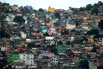 La favela Rocinha.
