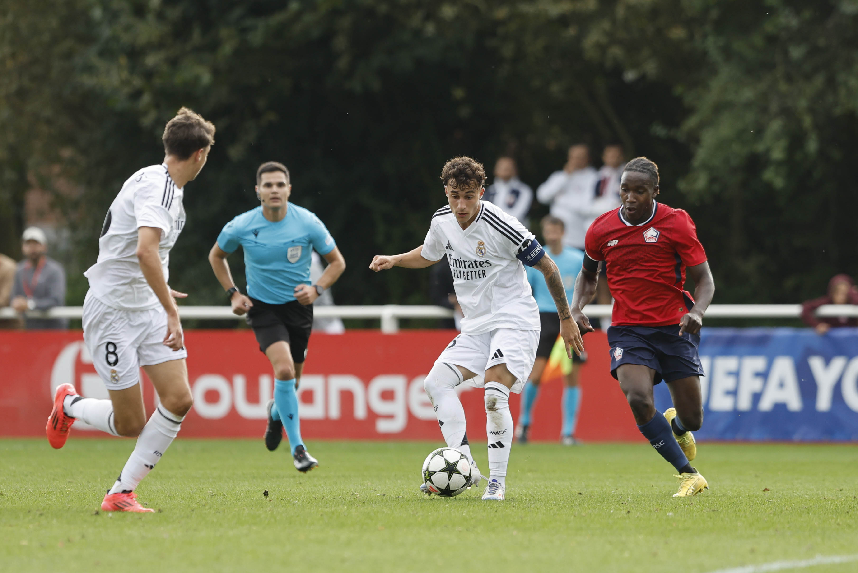 El Juvenil cae ante el Lille dando una gran imagen