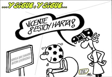 Las mejores viñetas deportivas de Forges