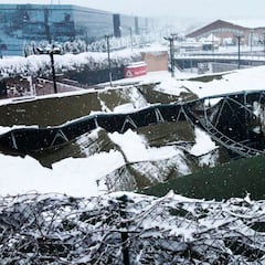 Cómo han afectado las nevadas a los clubes de pádel