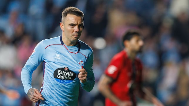 Iago Aspas, en modo leyenda
