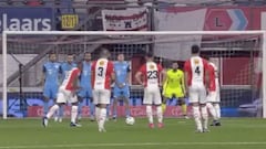 El golpeo de pura clase de Miguel Araujo: un tiro libre simplemente magistral