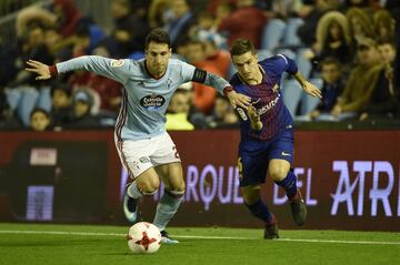 Hugo Mallo y Denis Suárez.