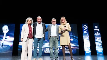 Bilbao 25-03-2026 Gala 10ª Edición de los Premios Radio Bilbao a
la EXCELENCIA en el Teatro Campos. Iberdrola, Surne Bilbao, Alauda Ruiz de Azúa, Trasplantes de Cruces, Ana Martín, Bomberos y forestales, Leire Bilbao, Biblioteca Bidebarrieta, Nahiarte, Shinova. SER © MITXI