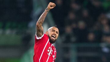 Volea de zurda: el golazo de Vidal en derrota del Bayern