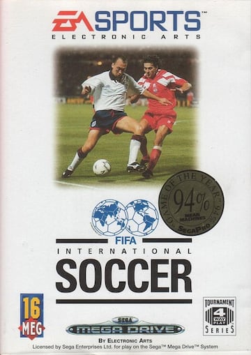 fifa international soccer mega drive 1993