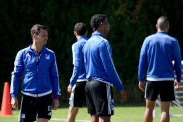 Millonarios ya prepara el clásico bajo las ordenes de Diego Cocca