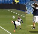 Golazo de Cristiano Jr: la cara del hijo de Marcelo lo dice todo