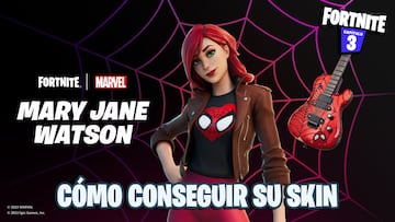 Cómo conseguir el skin Mary Jane Watson (Spider-Man) en Fortnite