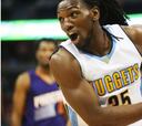 Faried se enfada (20+15) y dirige a los Nuggets a la victoria