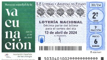 Lotería Nacional: comprobar los resultados del sorteo de hoy, sábado 13 de abril