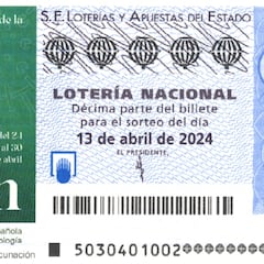 Lotería Nacional: comprobar los resultados del sorteo de hoy, sábado 13 de abril