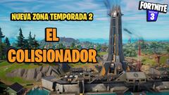 El Colisionador en Fortnite: así es la nueva zona