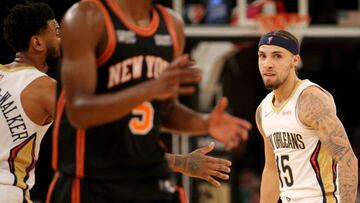 Los Pelicans también le sacan la victoria a los Knicks en el MSG